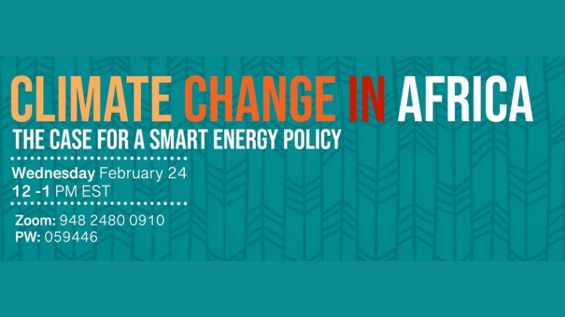 Climate Change in Africa talk