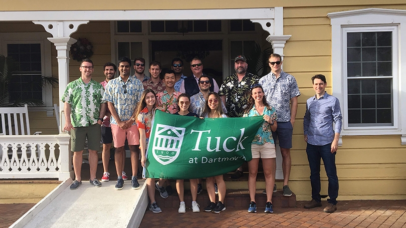 Tuck students in Hawaii