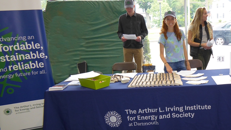 Students at the Info Expo