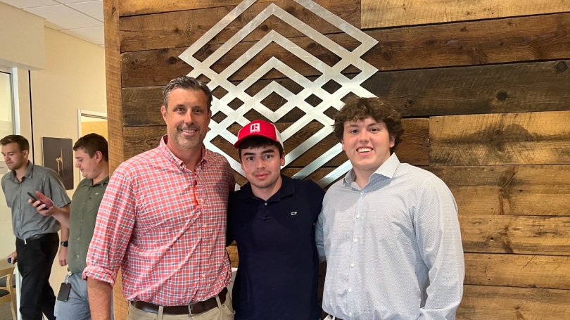 Students at KORE Power on grant-funded research trip