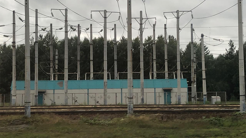 Substation in Russia