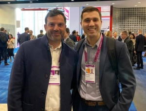 Dartmouth student Jordan Swett at CERAWeek 2025. Dartmouth student Jordan Swett at CERAWeek 2025.